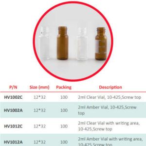 10-425 Autosampler Vials
